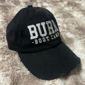 Burn Boot Camp women's baseball cap. Gently worn.